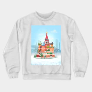 Moscow, Russia Crewneck Sweatshirt